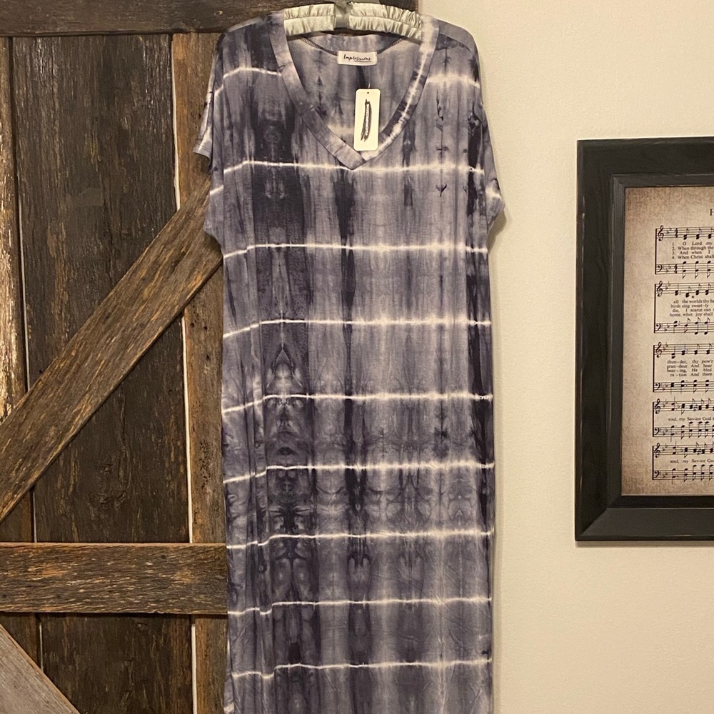 Stargazer Tie Dye Maxi Dress